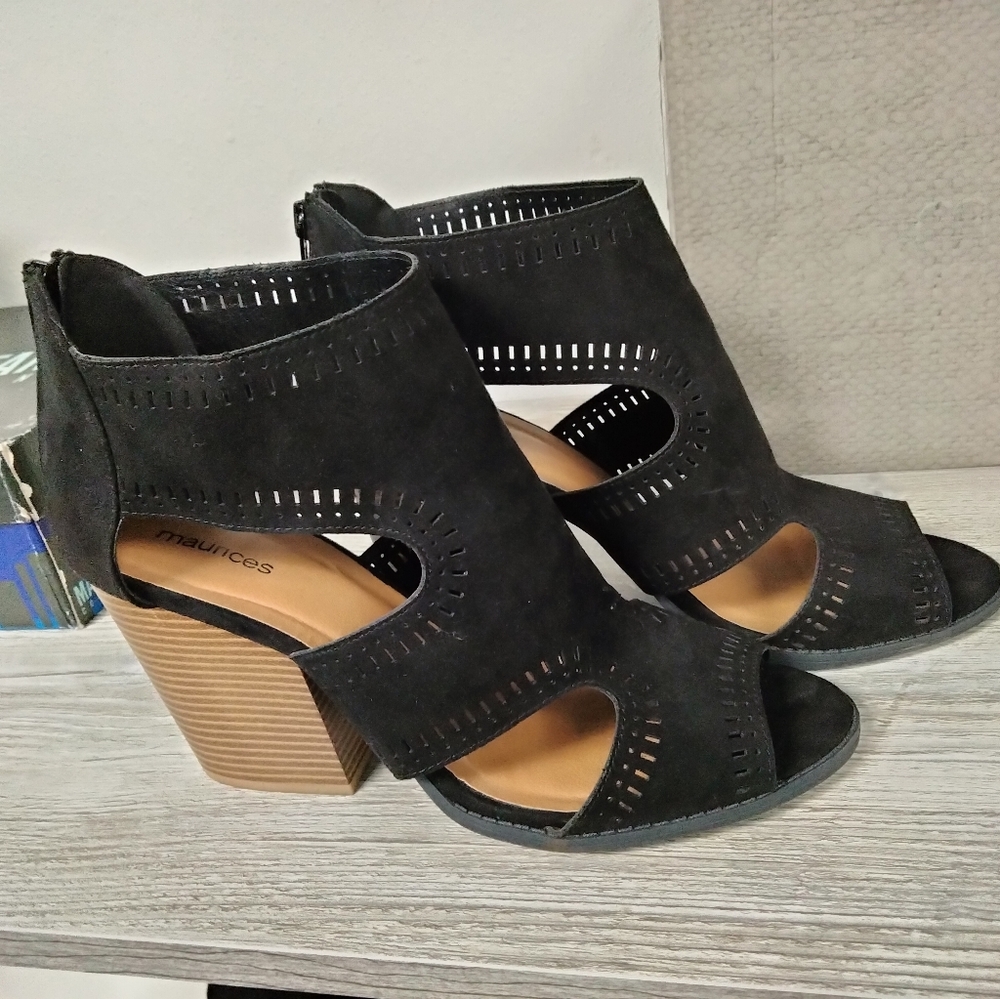 Maurices black heels